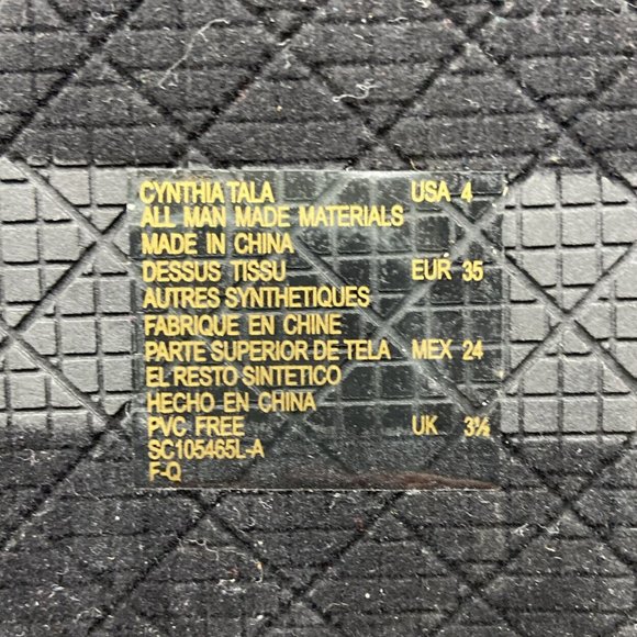 Sam Edelman Flat Denim Shoes Holy Cow Embroidery Blue Color Size 4 - Picture 10 of 10